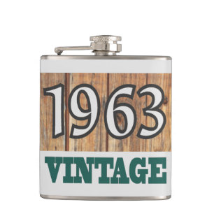 Born in 1963 flask