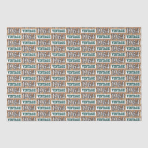 Born in 1964 tissue paper