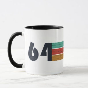 Born in 1964 vintage style birthday mug
