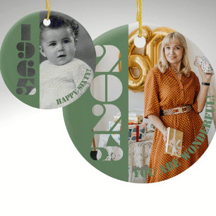 Born in 1965 60th birthday gift Ornament