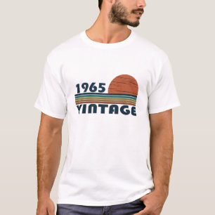 Born in 1965 elegant vintage style birthday gift T-Shirt