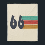 Born in 1966 vintage 60th birthday gift fleece blanket<br><div class="desc">Add some originality to your wardrobe with this vintage sunset birthday graphic design featuring an awesome typography font. It's a great gift idea for men,  women,  husbands,  wives,  grandmothers,  and grandfathers who will love this unique artwork. The perfect funny holiday present for a happy birthday party.</div>