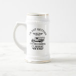 born in 1970 vintage birthday mens gift beer stein<br><div class="desc">This vintage classic graphic design with awesome typography font lettering can add originality to your wardrobe collection. It is a great gift idea for men, women, husbands, wives, girlfriends, and boyfriends who will love this one-of-a-kind artwork. It is the best and most funny holiday present for your happy birthday party....</div>