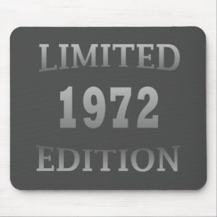 Born in 1972 elegant modern birthday gift mouse pad