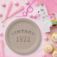 Born in 1972 elegant modern vintage birthday party