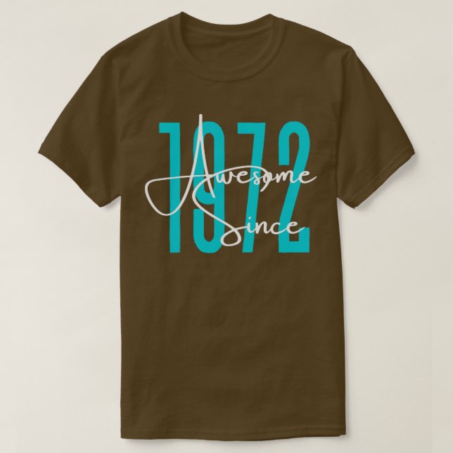 Born in 1972 T-Shirt (Design Front)