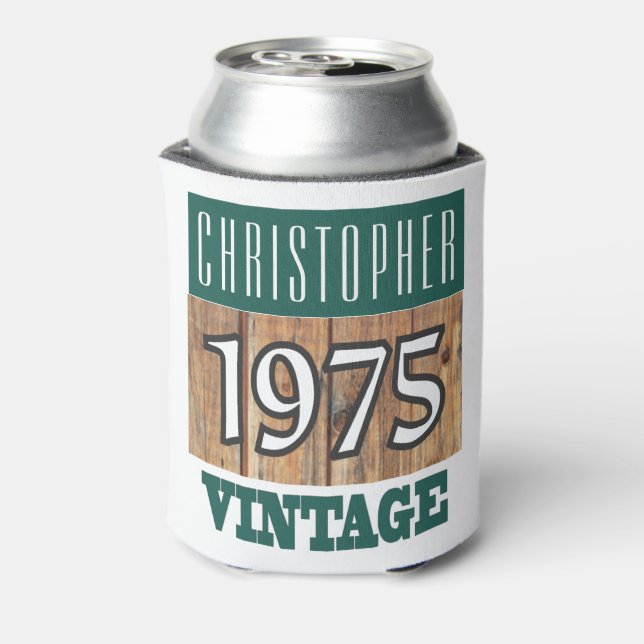 Born in 1975. 1975 Year of Birth Can Cooler (Can Back)