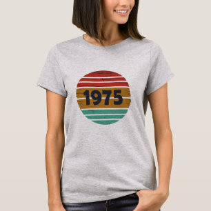 born in 1975 vintage birthday gift T-Shirt