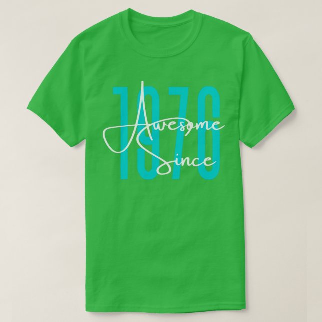Born in 1976 T-Shirt (Design Front)