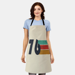 Born in 1976 vintage 50th birthday gift apron