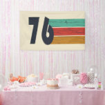 Born in 1976 vintage 50th birthday party banner<br><div class="desc">Add some originality to your wardrobe with this vintage sunset birthday graphic design featuring an awesome typography font. It's a great gift idea for men,  women,  husbands,  wives,  grandmothers,  and grandfathers who will love this unique artwork. The perfect funny holiday present for a happy birthday party.</div>