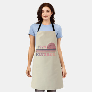 born in 1979 vintage birthday gift apron