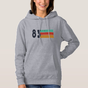 Born in 1983 vintage birthday gift hoodie