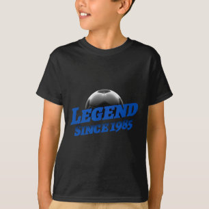 Born In 1985 Soccer Fan Birthday Legendary Legend  T-Shirt