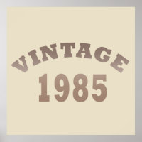 Born in 1985 vintage birthday