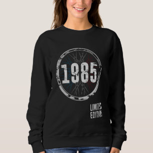 Born in 1985 - Vintage Classic Motorcycle 40th Bir Sweatshirt