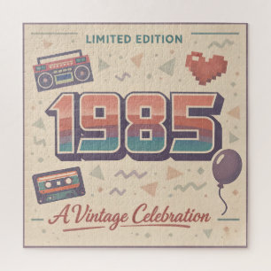 Born in 1985 Vintage Retro Jigsaw Puzzle Limited