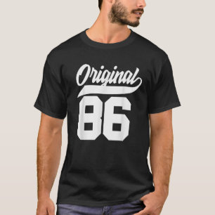 Born in 1986 Made in 1986 40th 40 Years Old Retro T-Shirt