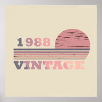 born in 1988 vintage birthday