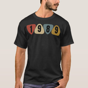 Born In 1989 Guitarist Guitar Pick Music Birthday T-Shirt