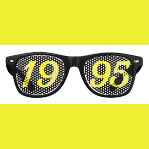 Born in 1995 30th birthday fun shades sunglasses