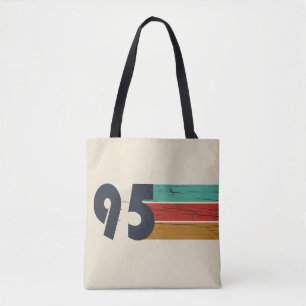 Born in 1995 vintage 30th birthday gift tote bag