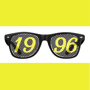 Born in 1996 30th birthday fun shades sunglasses