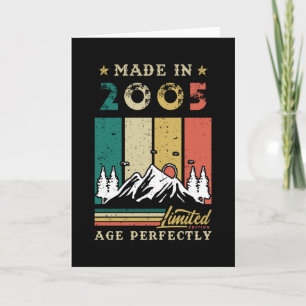 Born In 2005 Birthday Card