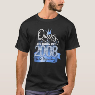 Born in 2008 I Festive Black Blue Party Outfit & A T-Shirt