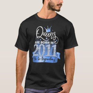 Born in 2011 I Festive Black Blue Party Outfit & A T-Shirt