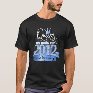 Born in 2012 I Festive Black Blue Party Outfit & A T-Shirt
