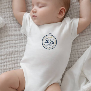 Born in 2026 America 250th Anniversary Baby Bodysuit