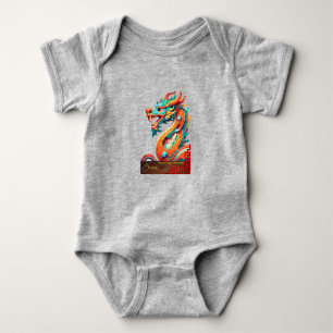 Born in a Dragon Year 2024 personalised Baby BS Baby Bodysuit