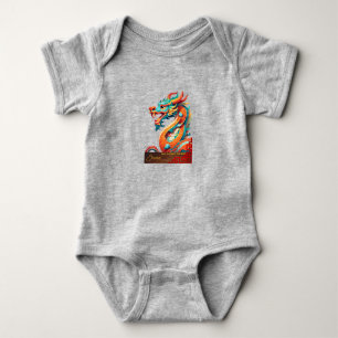 Born in a Dragon Year 2024 personalised Baby BS Bodysuit