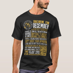 Born in December facts T-Shirt