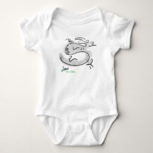 Born in Dragon Year 2024 Original personalized BB2 Baby Bodysuit