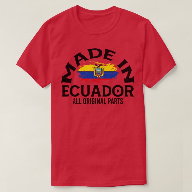 Born in Ecuador 1 T-Shirt (Design Front)