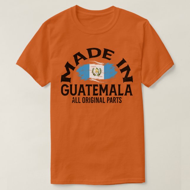 Born in Guatemala T-Shirt (Design Front)