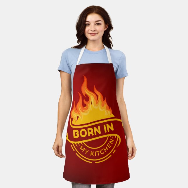Born in My Kitchen Apron (Worn)