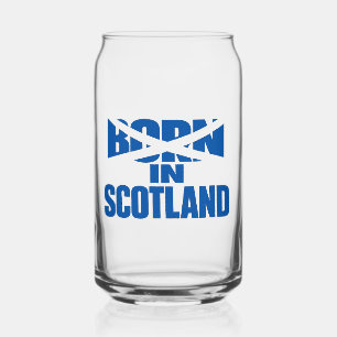 Born In Scotland Glass Tumbler