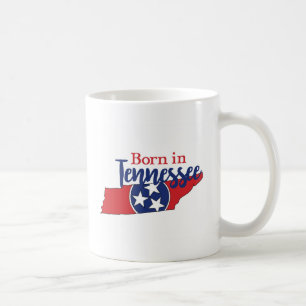 Born in Tennessee State Symbols Volunteer State Coffee Mug