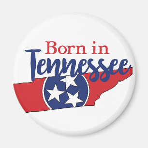 Born in Tennessee State Symbols Volunteer State Magnet