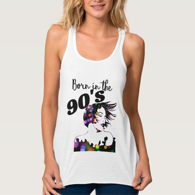 Born in the 90's singlet (Front)