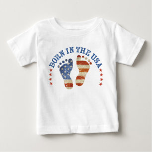 Born in the USA Baby BodySuit and T-Shirt