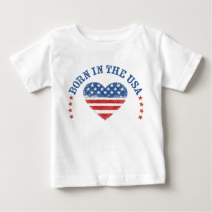 Born in the USA Baby BodySuit and T-Shirt