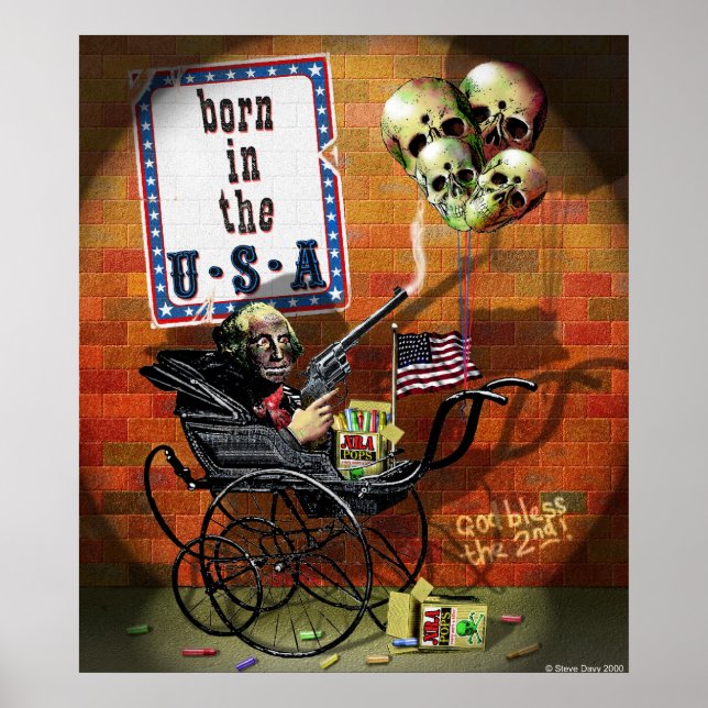 Born in the USA Poster (Front)