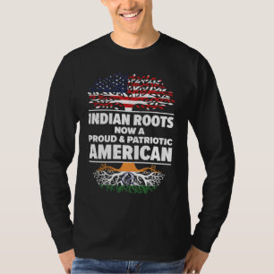 Born Indian India American USA Citizenship T-Shirt
