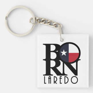 BORN Laredo Texas Key Ring