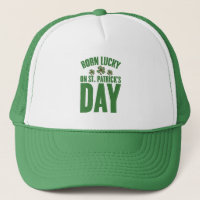 Born Lucky On St Patrick's Day Irish Birthday 