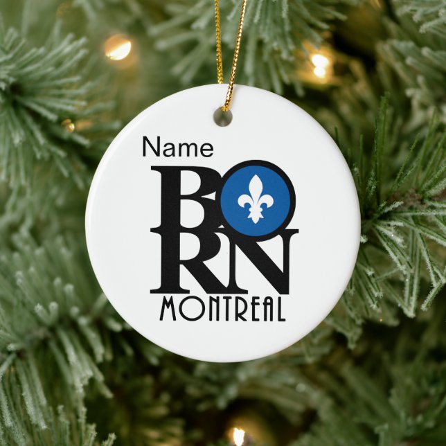 BORN Montreal Custom Ceramic Tree Decoration (Tree)